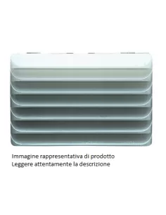 Gewiss Stufenleuchte mit flachem Diffusor 12//24V rot GW20623 System weiß